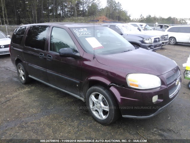 1GNDV23108D129841 - 2008 CHEVROLET UPLANDER LS MAROON photo 1