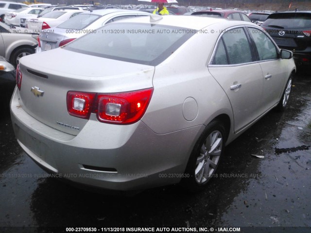 1G11F5SL4FF322730 - 2015 CHEVROLET MALIBU Champagne photo 4