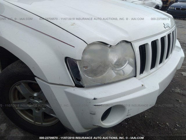 1J8GR48K17C506567 - 2007 JEEP GRAND CHEROKEE LAREDO/COLUMBIA/FREEDOM 白色 照片 6