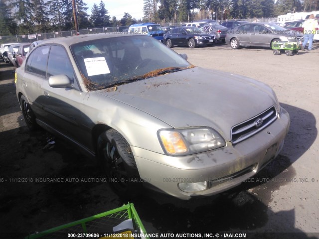 4S3BE6566Y6212436 - 2000 SUBARU LEGACY GT LIMITED GOLD photo 1