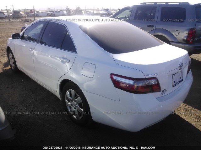 4T1BE46K87U649540 - 2007 TOYOTA CAMRY NEW GENERAT CE/LE/XLE/SE WHITE photo 3