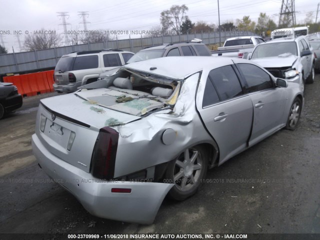 1G6DW677950126308 - 2005 CADILLAC STS SILVER photo 4