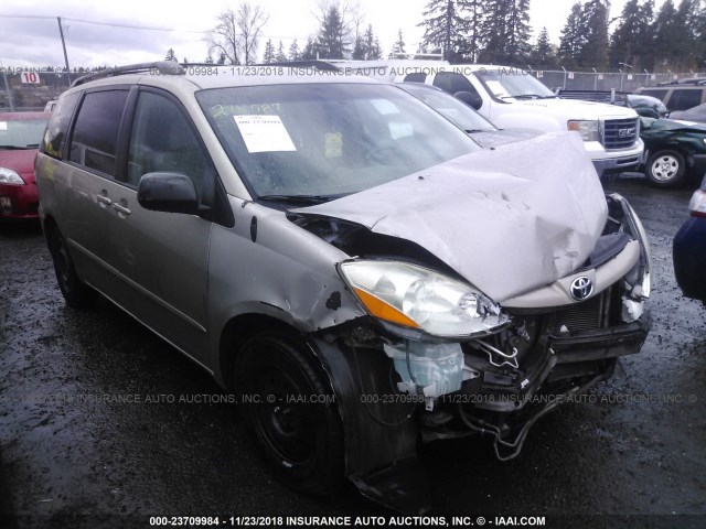 5TDZA23C36S533231 - 2006 TOYOTA SIENNA CE/LE BEIGE photo 1