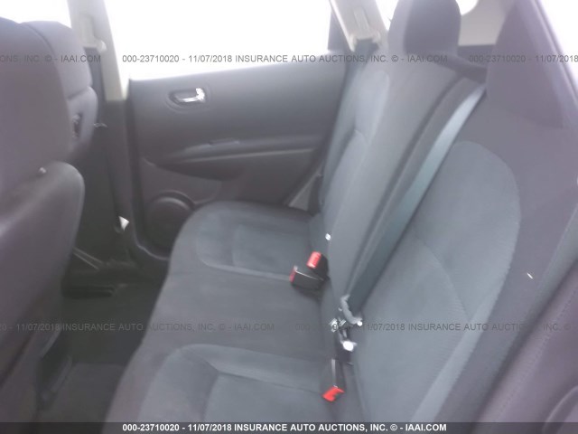 JN8AS5MTXBW574593 - 2011 NISSAN ROGUE S/SV/KROM SILVER photo 8
