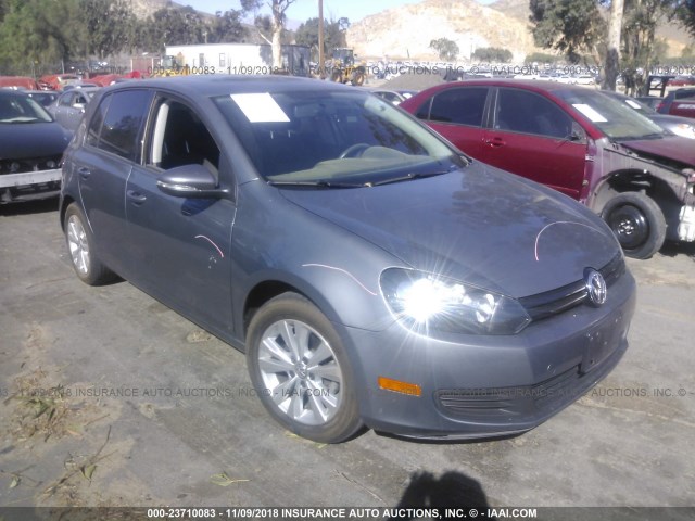 WVWDB7AJ7EW007205 - 2014 VOLKSWAGEN GOLF 灰色 照片 1