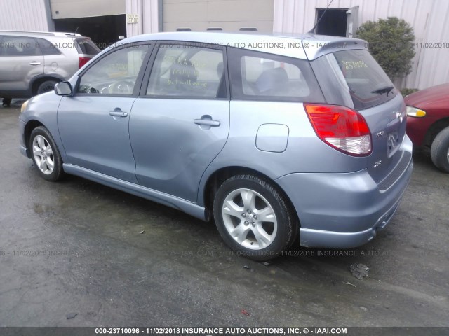 2T1KY32E93C084213 - 2003 TOYOTA COROLLA MATRIX XRS Light Blue photo 3