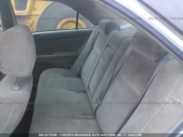 4T1BF30K02U012036 - 2002 TOYOTA CAMRY LE/XLE/SE BROWN photo 8
