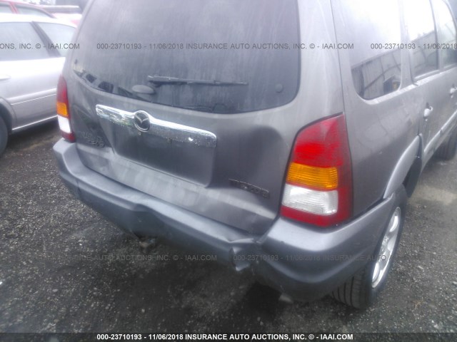 4F2YU08142KM30822 - 2002 MAZDA TRIBUTE LX/ES GRAY photo 6