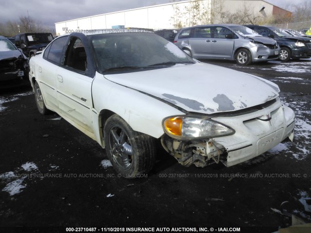 1G2NW52E32M580970 - 2002 PONTIAC GRAND AM GT WHITE photo 1