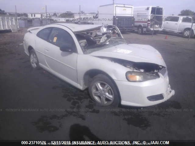 4B3AG42G55E035015 - 2005 DODGE STRATUS SXT WHITE photo 1