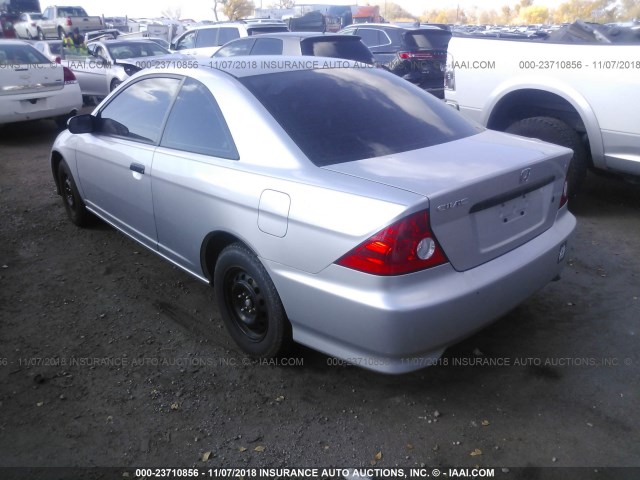 1HGEM21115L043931 - 2005 HONDA CIVIC DX VP Gümüş foto 3