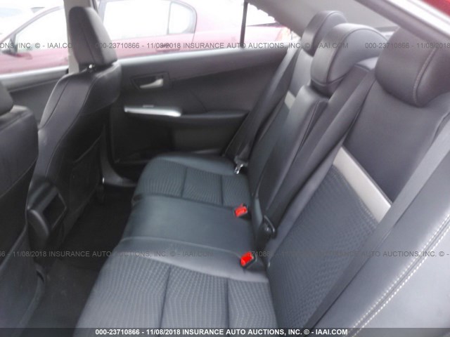 4T1BF1FK3CU625703 - 2012 TOYOTA CAMRY SE/LE/XLE 红色 照片 8