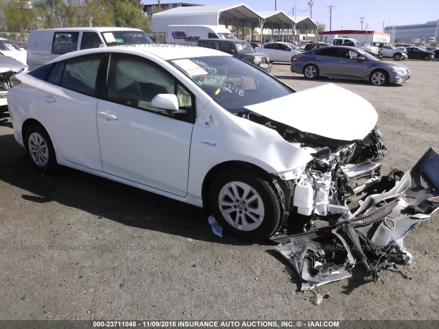 JTDKBRFU4G3515190 - 2016 TOYOTA PRIUS WHITE photo 1