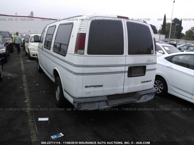 1GBFG15M8Y1183102 - 2000 CHEVROLET EXPRESS G1500  WHITE photo 3