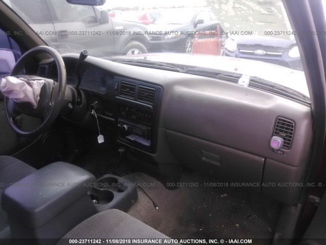 4TANL42NXVZ328666 - 1997 TOYOTA TACOMA RED photo 5