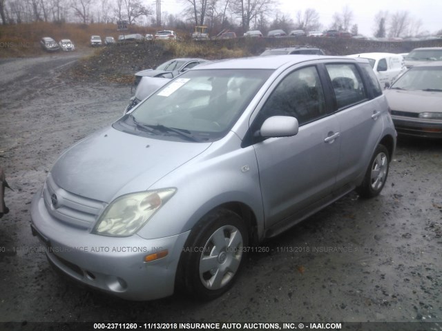 JTKKT624950111570 - 2005 TOYOTA SCION XA ვერცხლისფერი ფოტო 2