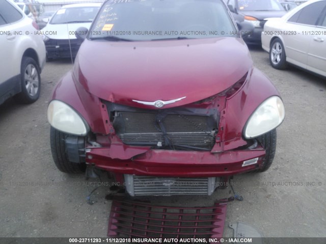 3C8FY78G23T599423 - 2003 CHRYSLER PT CRUISER GT RED photo 6