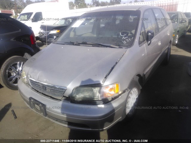 JHMRA186XVC007965 - 1997 HONDA ODYSSEY LX TAN photo 2