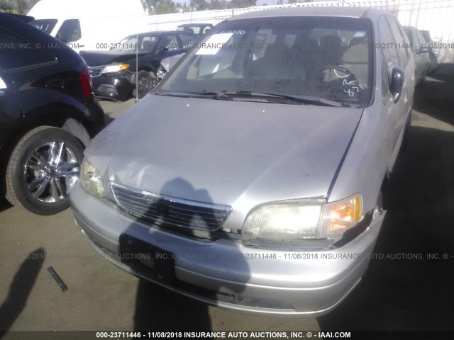 JHMRA186XVC007965 - 1997 HONDA ODYSSEY LX TAN photo 6