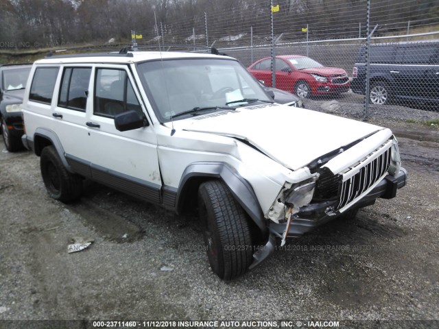 1J4FJ78S3TL112536 - 1996 JEEP CHEROKEE COUNTRY WHITE photo 1