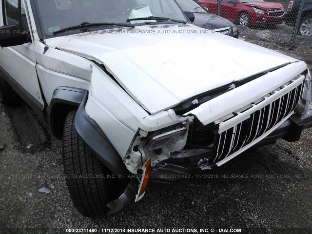 1J4FJ78S3TL112536 - 1996 JEEP CHEROKEE COUNTRY WHITE photo 6