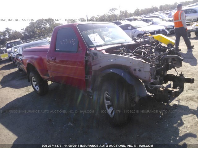 1FTYR10C8YPB95177 - 2000 FORD RANGER RED photo 1