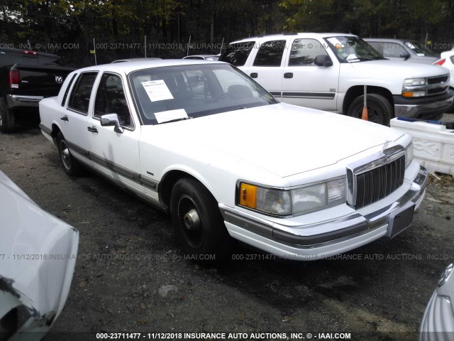 1LNLM81F8LY732526 - 1990 LINCOLN TOWN CAR WHITE photo 1