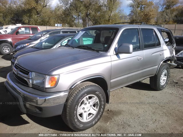 JT3HN86R910349303 - 2001 TOYOTA 4RUNNER SR5 SILVER photo 2