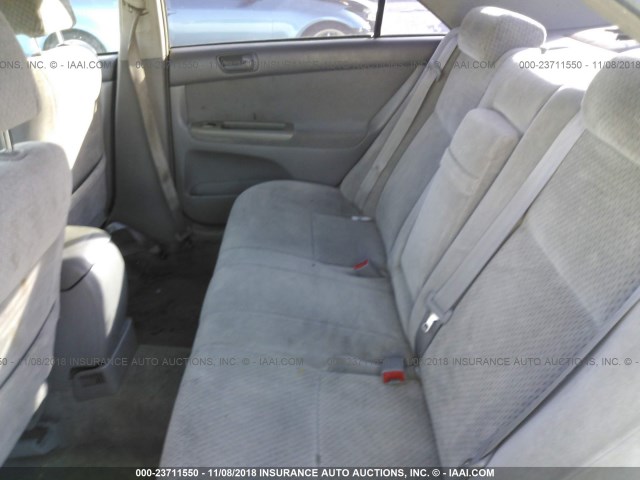 4T1BE32K03U208124 - 2003 TOYOTA CAMRY LE/XLE/SE WHITE photo 8