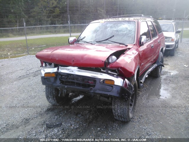 JT3VN39W3S0184714 - 1995 TOYOTA 4RUNNER VN39 SR5 RED photo 2