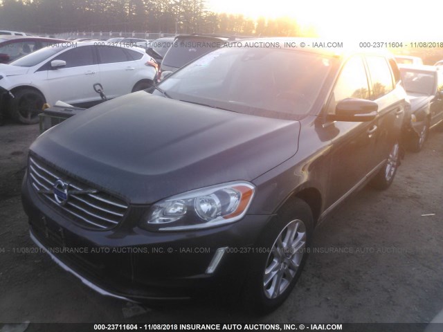 YV4940DZ8E2519052 - 2014 VOLVO XC60 3.2 GRAY photo 2