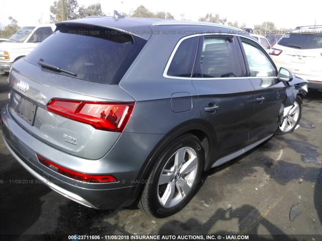 WA1BNAFY0J2019533 - 2018 AUDI Q5 PREMIUM PLUS GRAY photo 4