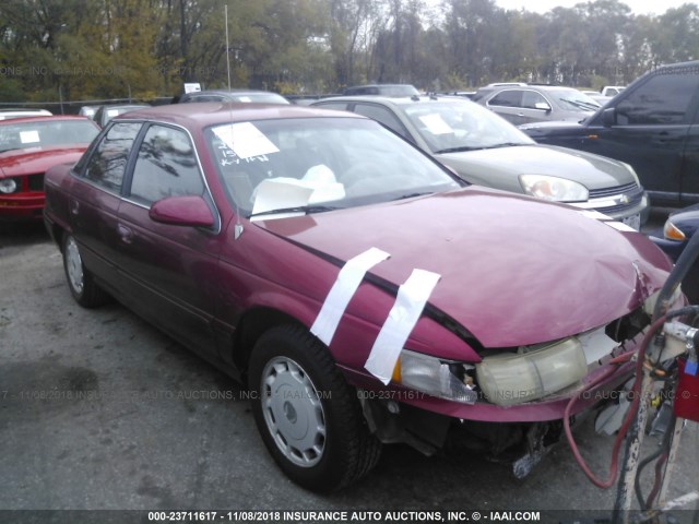 1MELM50U4RG645433 - 1994 MERCURY SABLE GS RED photo 1