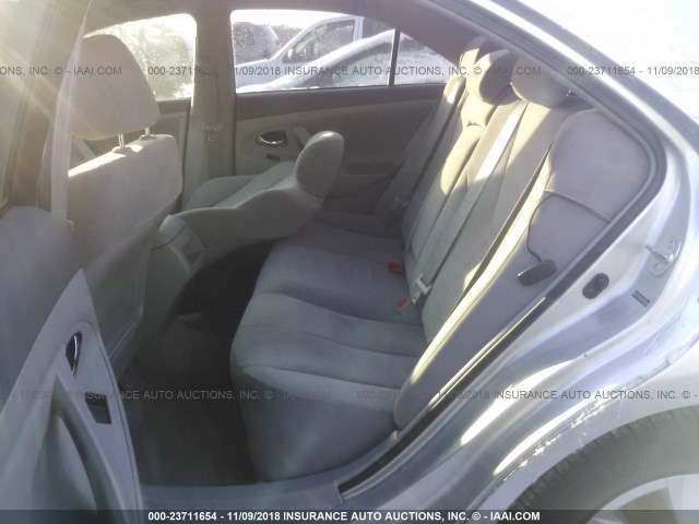 4T1BE46K07U077668 - 2007 TOYOTA CAMRY NEW GENERAT CE/LE/XLE/SE SILVER photo 8