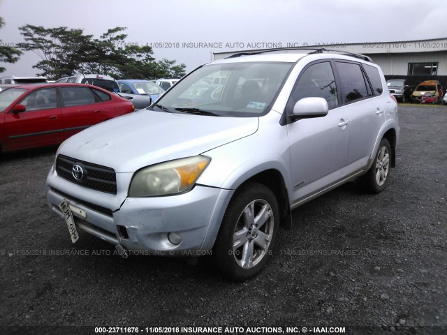 JTMZD32V965012956 - 2006 TOYOTA RAV4 SPORT SILVER photo 2