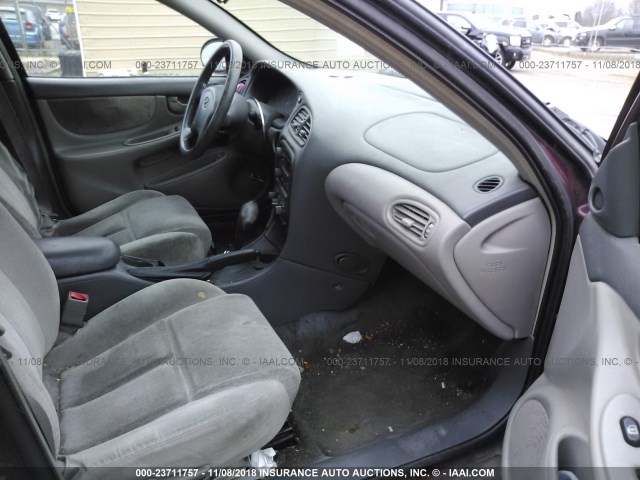 1G3NL52T71C220446 - 2001 OLDSMOBILE ALERO GL MAROON photo 5