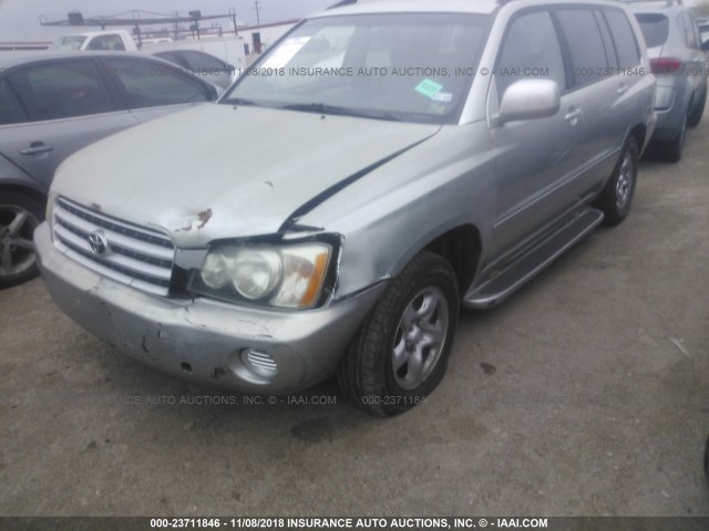 JTEGF21A730084303 - 2003 TOYOTA HIGHLANDER LIMITED SILVER photo 2