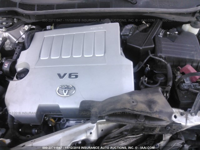 4T1BK3EK7BU625128 - 2011 TOYOTA CAMRY SE/LE/XLE 银色 照片 10