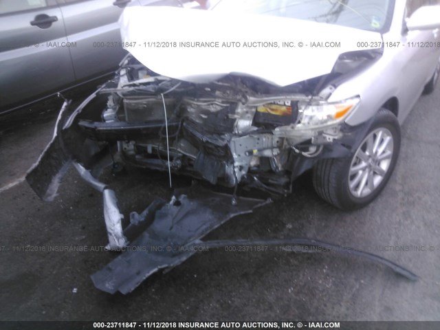 4T1BK3EK7BU625128 - 2011 TOYOTA CAMRY SE/LE/XLE 银色 照片 6