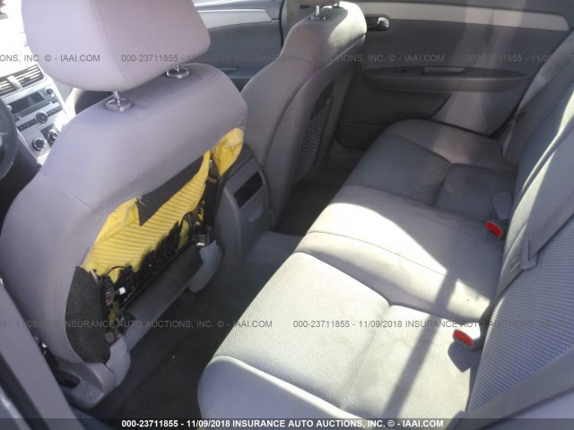 1G1ZA5E00CF219626 - 2012 CHEVROLET MALIBU LS 银色 照片 8