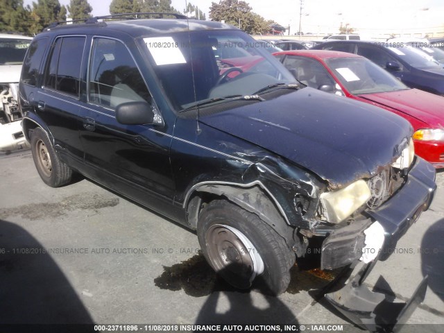 KNDJB723325169756 - 2002 KIA SPORTAGE GREEN photo 1