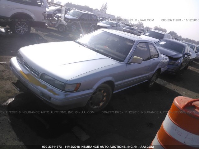 JNKHF14C5MT021702 - 1991 INFINITI M30 SILVER photo 2