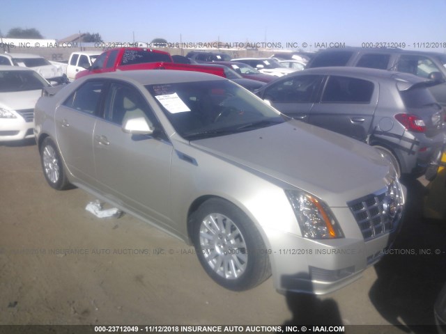 1G6DE5E5XD0110650 - 2013 CADILLAC CTS LUXURY COLLECTION GOLD photo 1