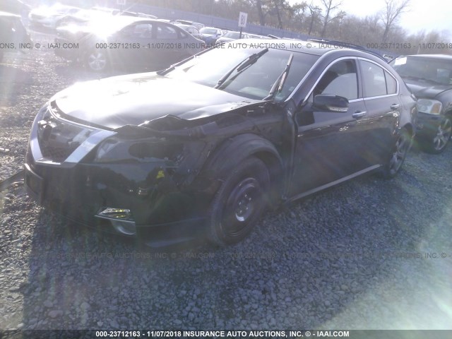 19UUA9F56AA007392 - 2010 ACURA TL BLACK photo 2