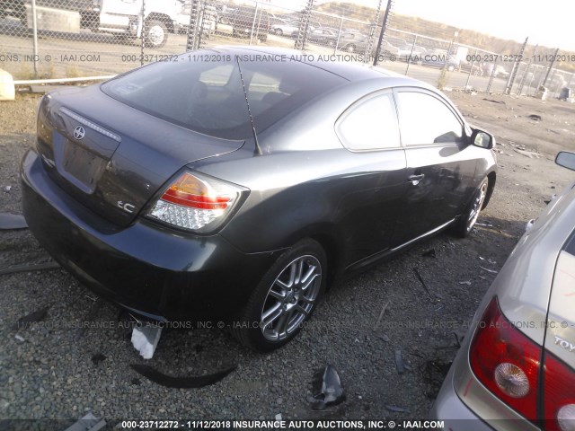 JTKDE167180231572 - 2008 TOYOTA SCION TC ნაცრისფერი ფოტო 4