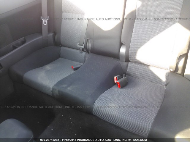 JTKDE167180231572 - 2008 TOYOTA SCION TC ნაცრისფერი ფოტო 8