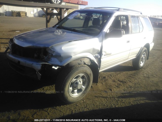 4S6CK58W2Y4416474 - 2000 HONDA PASSPORT EX/LX 银色 照片 2