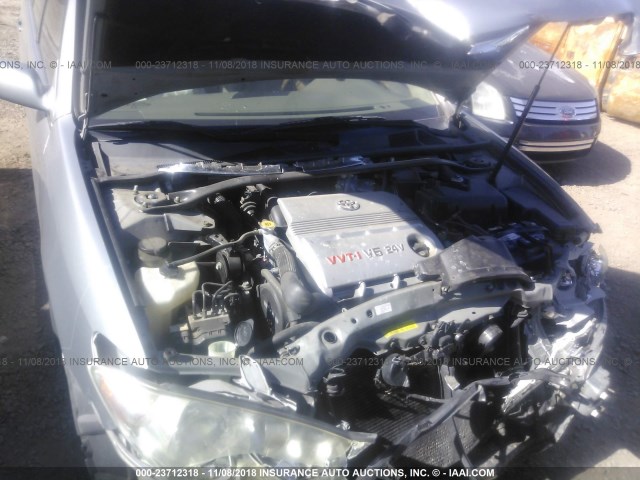 4T1BF30K15U593597 - 2005 TOYOTA CAMRY LE/XLE/SE Gri fotoğraf 10