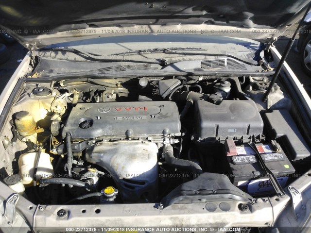 4T1BE32K53U171751 - 2003 TOYOTA CAMRY LE/XLE/SE GOLD photo 10