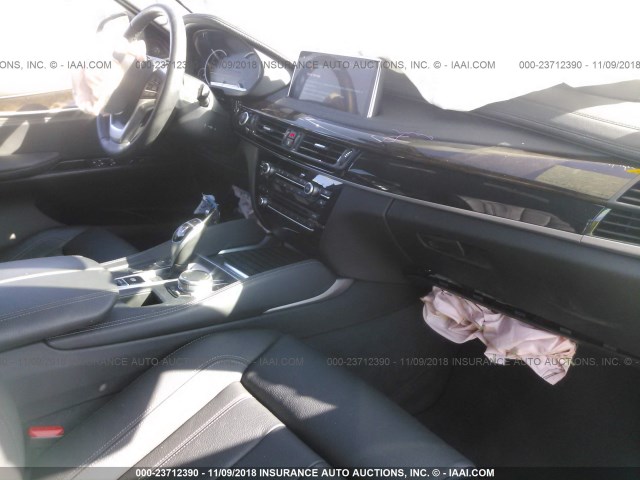5UXKU0C56J0G69672 - 2018 BMW X6 SDRIVE35I BLACK photo 5